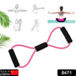 8471 Sport Resistance Loop Band Yoga Bands Rubber Exercise Fitness Training Gym Strength Resistance Band Exercise Equipment Bands For Working Out (1 Pc Mix Color)