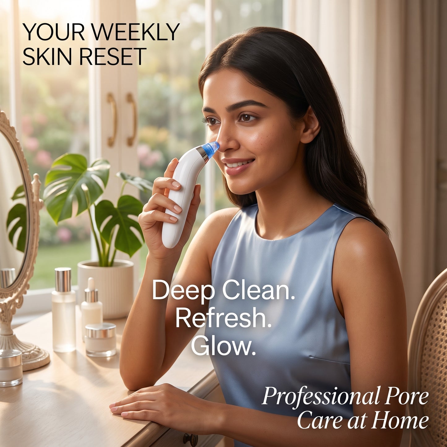 Electric Pore Vacuum – 4-in-1 Blackhead & Skin Cleanser