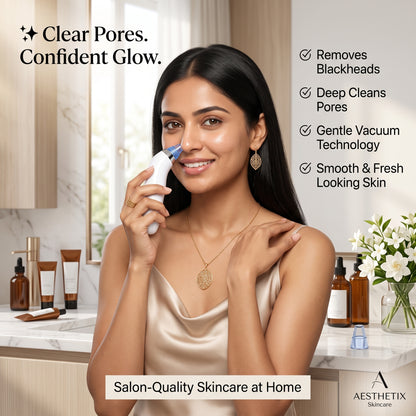 Electric Pore Vacuum – 4-in-1 Blackhead & Skin Cleanser