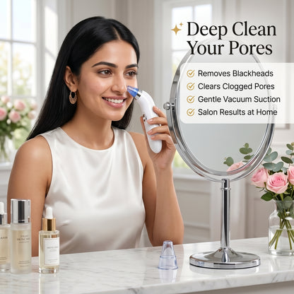 Electric Pore Vacuum – 4-in-1 Blackhead & Skin Cleanser