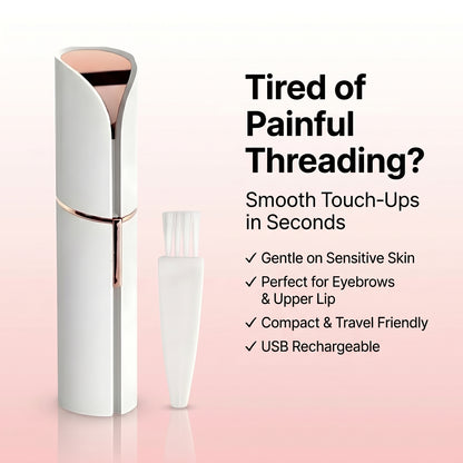 Facial Hair Remover & Eyebrow Trimmer for Women – Painless Precision Grooming