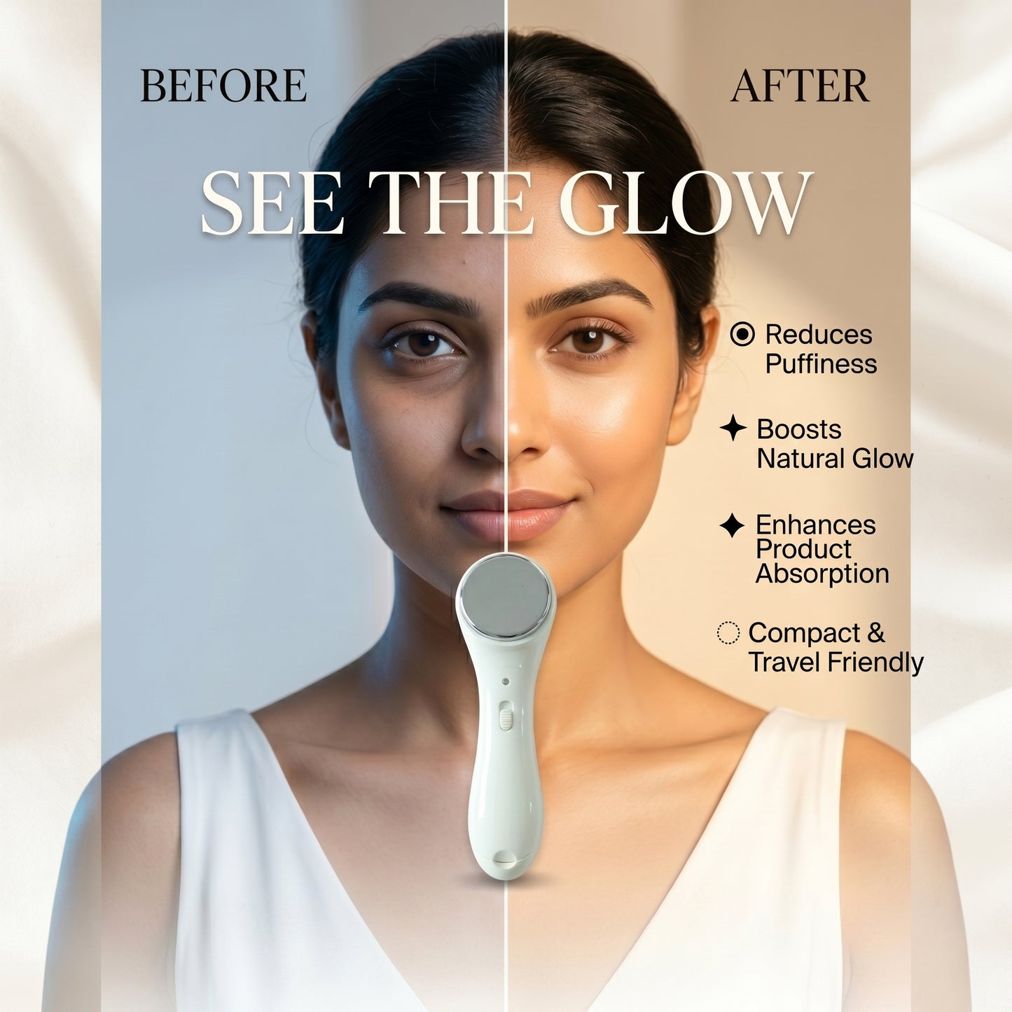 Facial Massager for Instant Glow