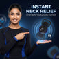 EMS Neck Massager – Portable USB Rechargeable for Pain Relief & Lymphatic Drainage