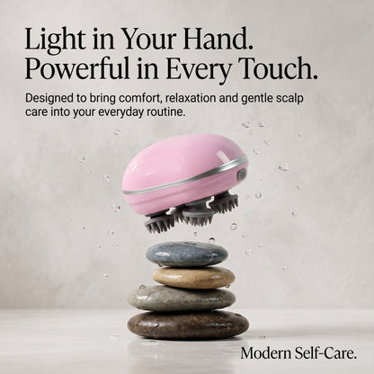 Wireless Electric Scalp Massager – Tension Relief & Scalp Nourishment Device