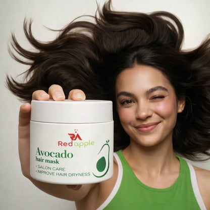 Avocado Hair Mask – Deep Conditioning Treatment for Dry & Damaged Hair (Pack of 2)
