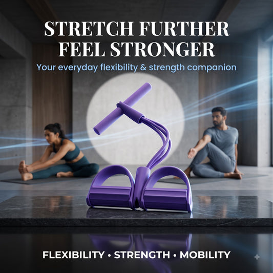 Yoga Pedal Puller Resistance Band – Foot Stretcher for Flexibility & Strength Training