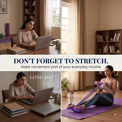 Yoga Pedal Puller Resistance Band – Foot Stretcher for Flexibility & Strength Training