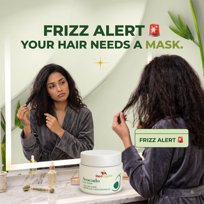 Avocado Hair Mask – Deep Conditioning Treatment for Dry & Damaged Hair (Pack of 2)