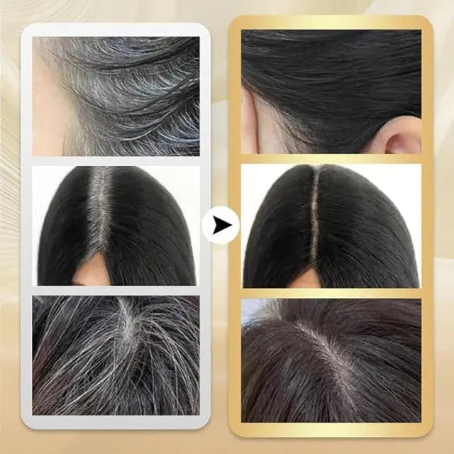 Instant Hair Dye Stick with Built-in Comb – 2-in-1 Gray Hair Touch-Up Pen for Quick Root Coverage