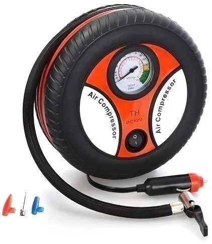 Automatic Car Air Compressor – Portable Mini Tyre Inflator with Digital Pressure Display
