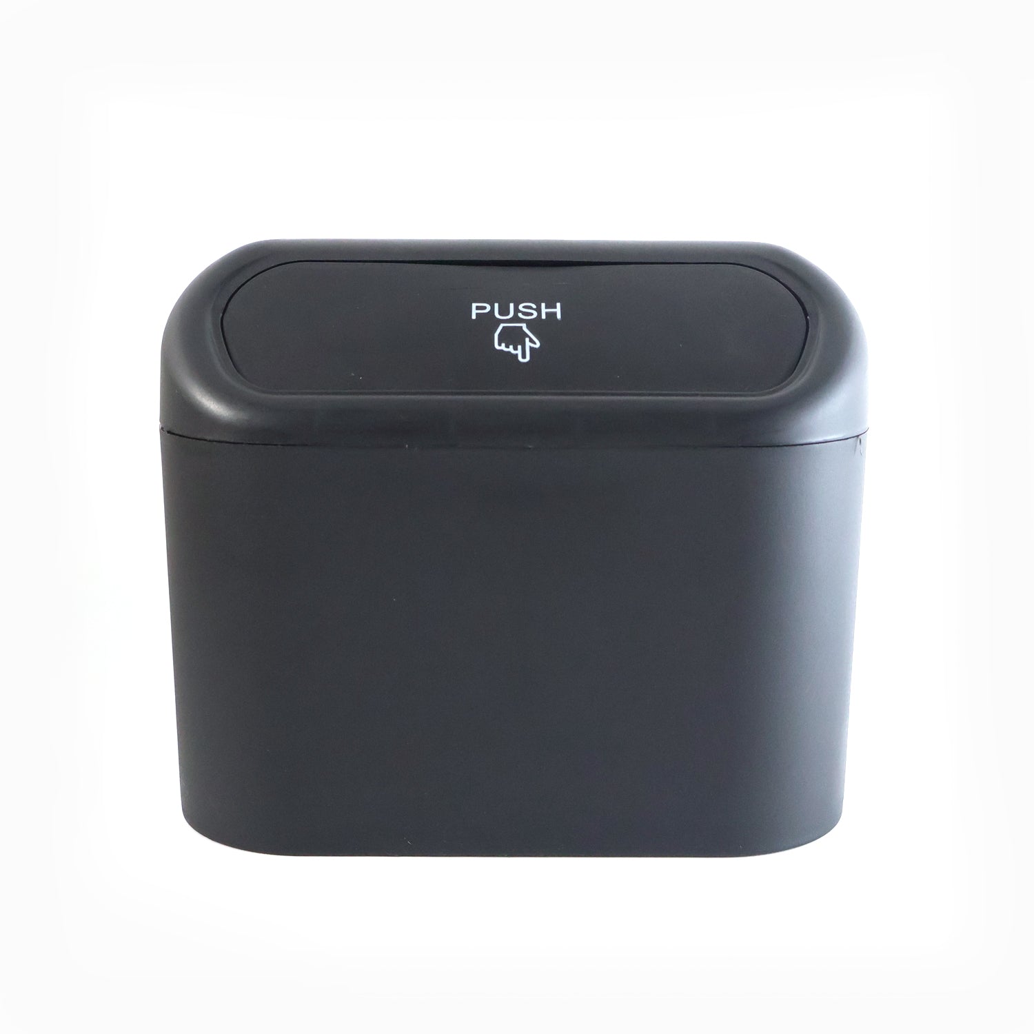 Mini Car Trash Can With Lid Waterproof Car Trash Bin Storage Box (1 Pc)