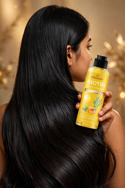 Turmeric & Rosemary Shampoo – Anti-Dandruff & Hair Growth Care